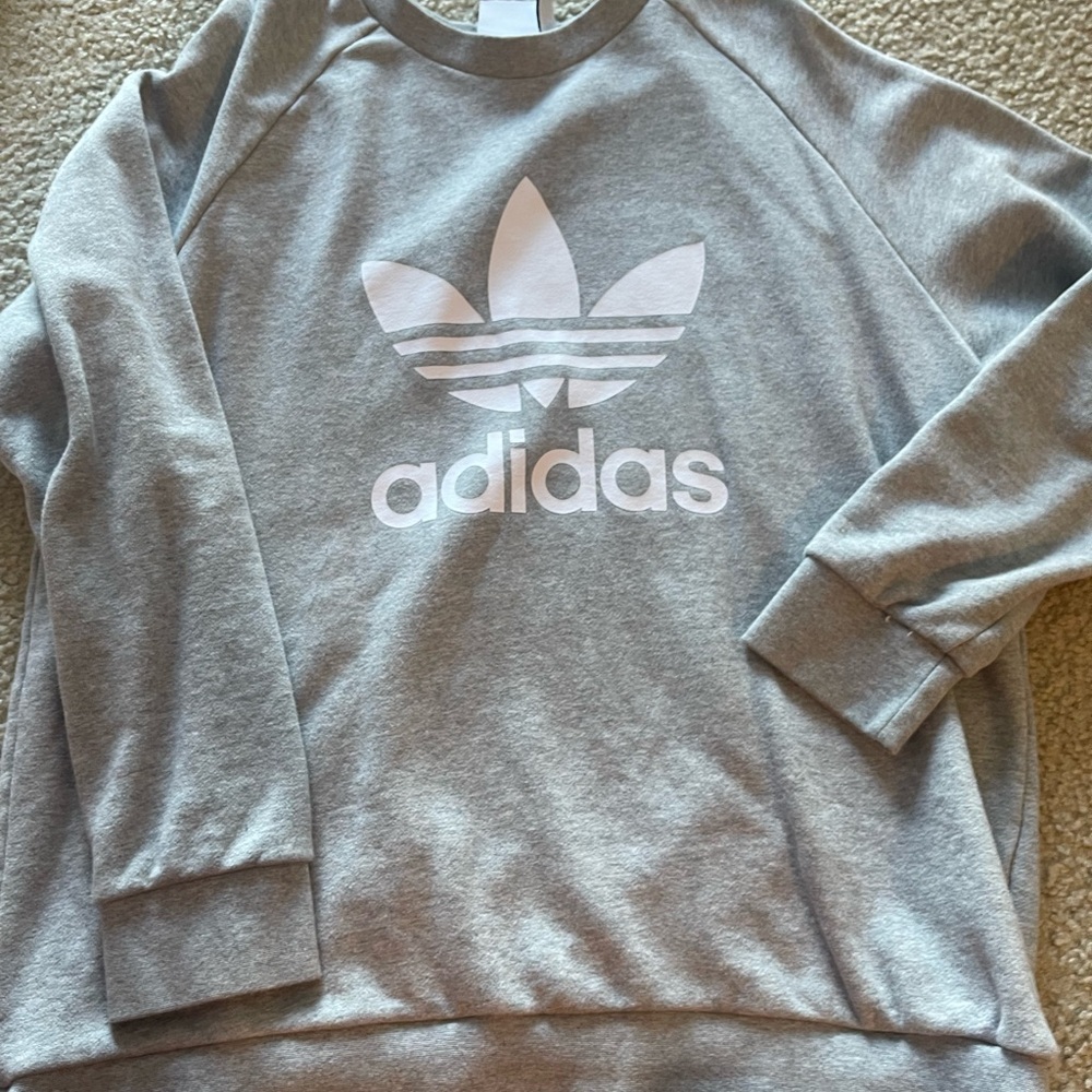 Adidas Gray Sweatshirt